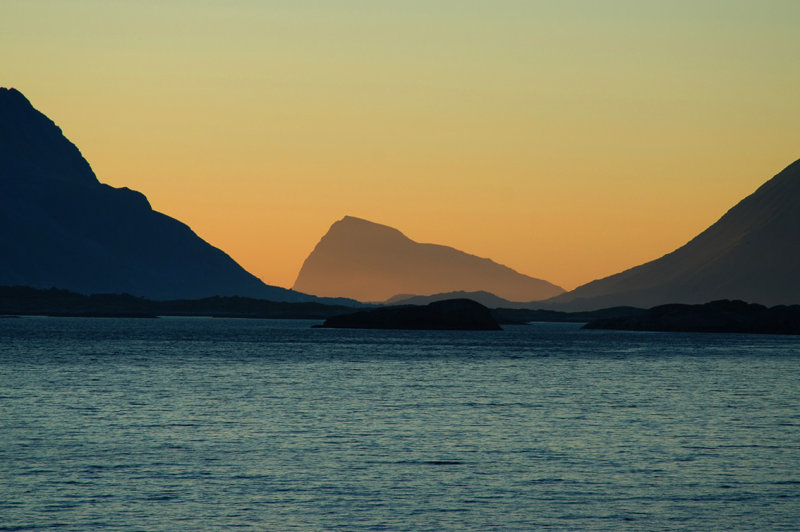 Evenglow from Henningsvaer