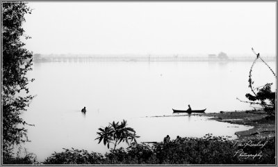 Fishing Boat - Ubein Bridge