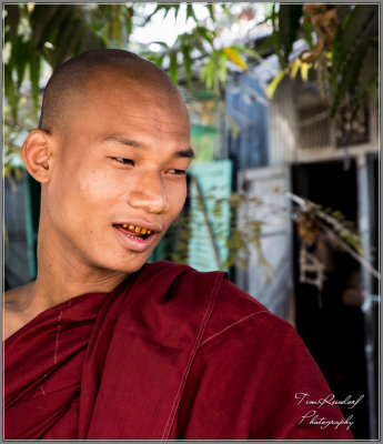 Young Buddhist Monk