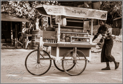 Pushing the Food Cart