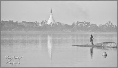 Taungthaman Lake Evening