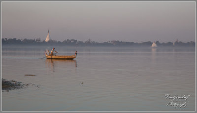 Taungthaman Lake Evening 