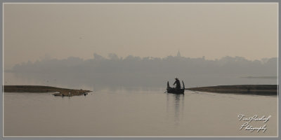 Essential Burma.. lone fishing boat