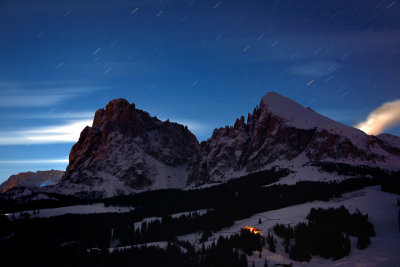 Alpe di Siusi @ Moonlight