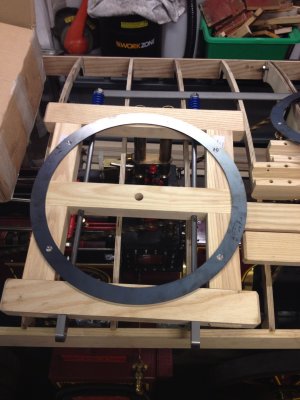 Traction Wagon steering turntable