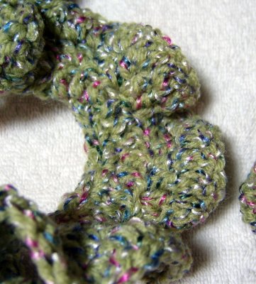 Detail of Crocheted Scarf