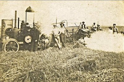 Lieuse en action - Savigny en 1923