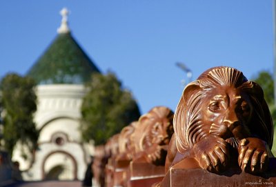 Zsolnay Porcelain Lions