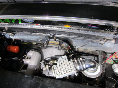 3.2 engine - installed