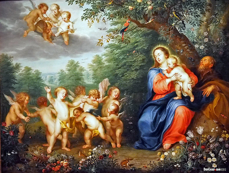 Holy Family with Infant St. John the Baptist, 1730-1740
