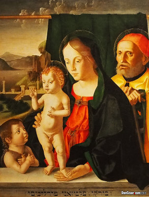 Holy Family with Infant St. John the Baptist, c 1530