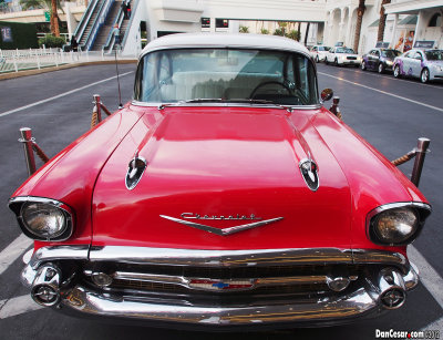 1957 Chevy Bel Air at the Tropicana Hotel