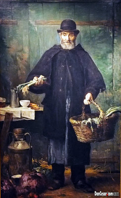 The Leek Seller, not dated