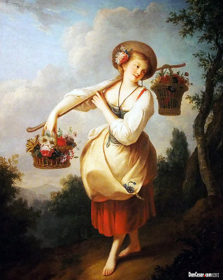 The Flower Girl, 1758-1781