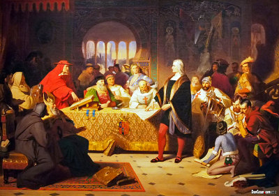 Columbus Before the Council of Salamanca, 1847