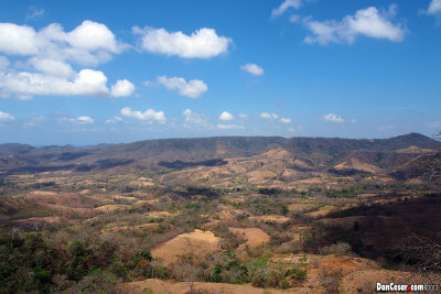 View from 30 meters above San Jaun del Sur