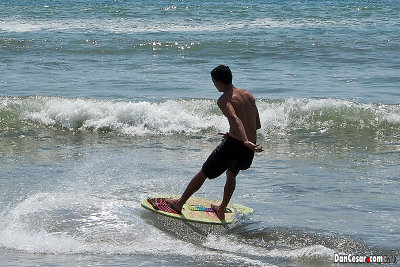 Skim Boarding in Nicaragua