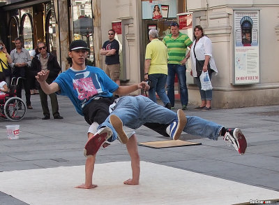 Street Performers in Vienna