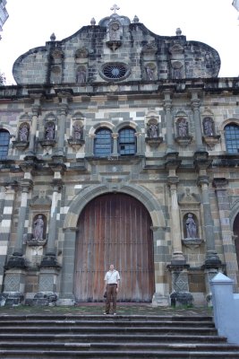 Jim at the cathedral