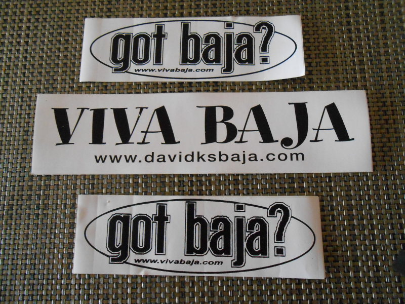 Viva Baja/Got Baja Stickers