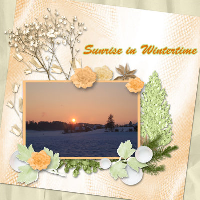 Sunrise in Winter