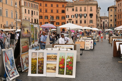 Four Images of Piazza Navona