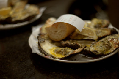 charbroil oyster, drago oyster bar, hilton, new orleans