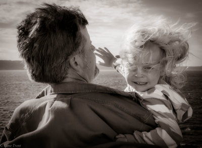 Ferry rider and her Dad-.jpg