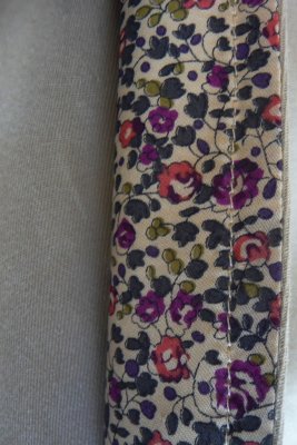 Pocket detail: lined with Liberty's Eloise