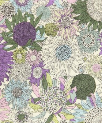 Fabric detail: Liberty's Small Susanna (purple)