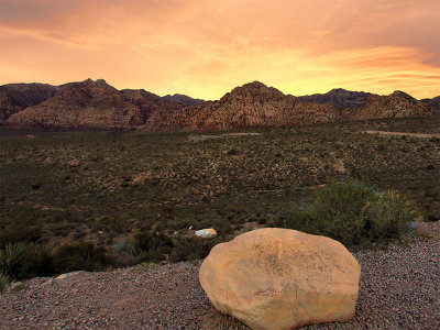 11. Red Rock Canyon at Sunset