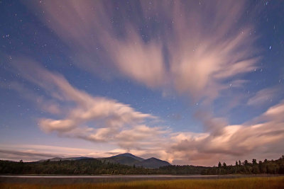 Whiteface Mountain after Midnight by Mike Powers. 3R tied