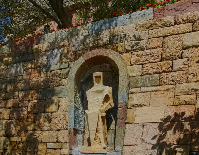 25. Sculpture in the Wall