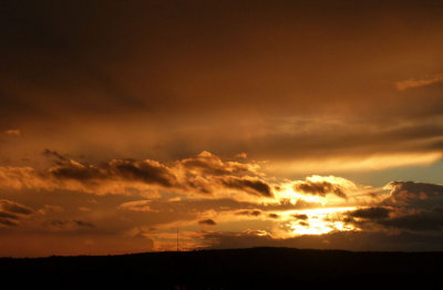 Taken through my lounge window.