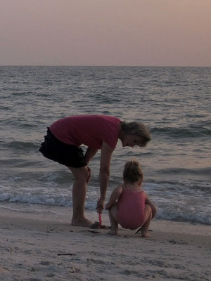 Digging for shells