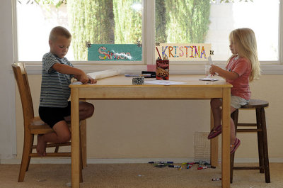 Sharing a desk