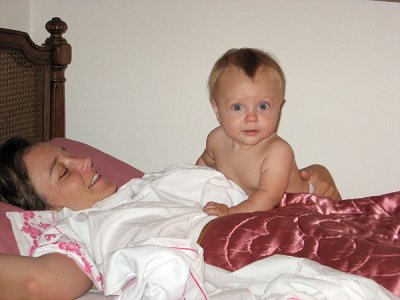 Waking up Mommy