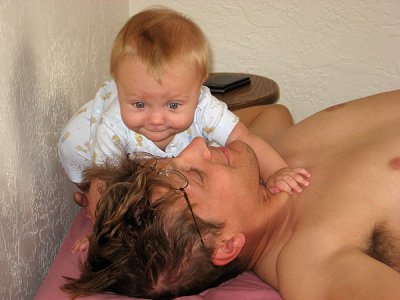 Waking up Daddy
