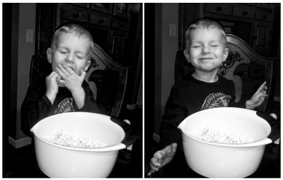Let's Make a Popcorn Smile!!-Shirley