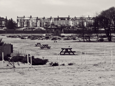 Marine Park, South Shields - in winter - Michael