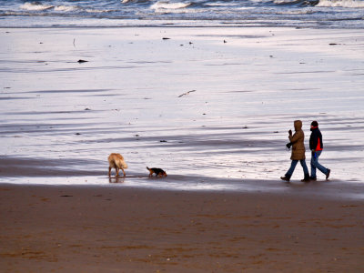 A walk on the beach - Michael