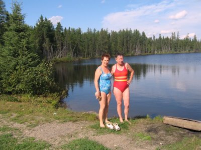 Au petit lac, qu'il fait bon se baigner