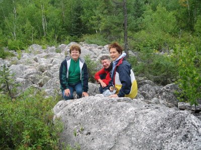 Sur le sentier de la Roche