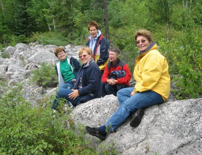 Sur le sentier de la Roche
