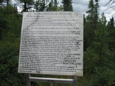 Sentier de la Roche  Preissac