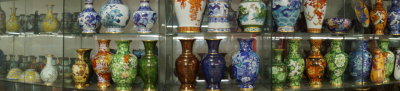 Vases cloisons - Chine