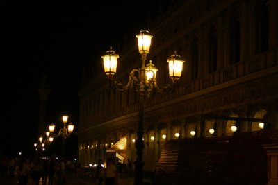 Venice: gondolas and streets