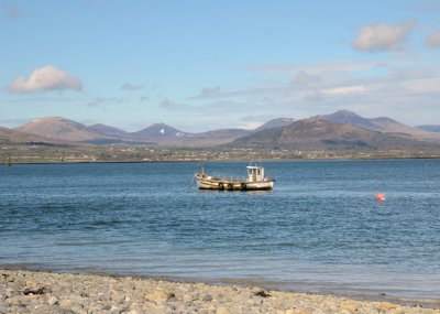 The Mournes from Greenore