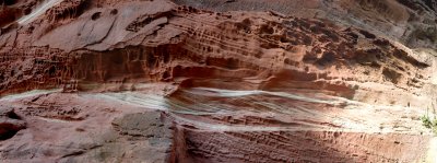 Tidal stratification and aeolian erosion