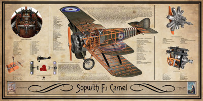 Sopwith F.1 Camel - Maj. William G Barker